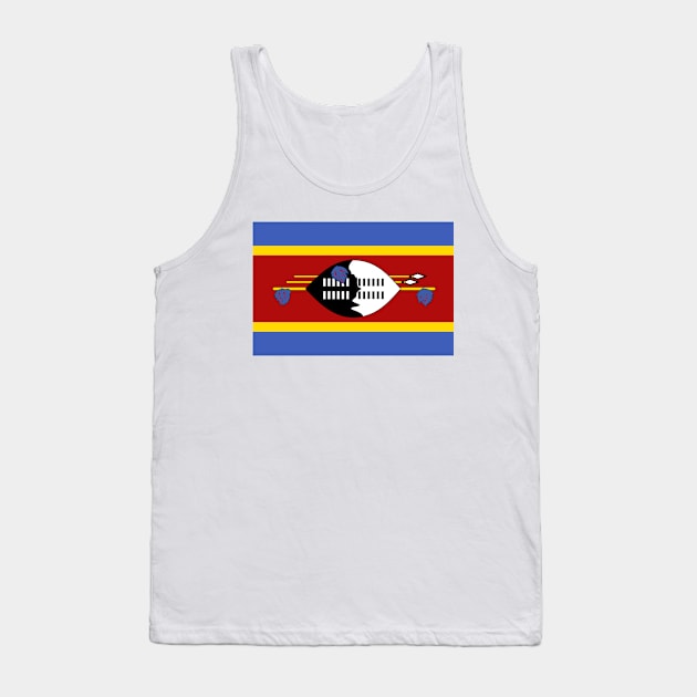 Flag of Swaziland Tank Top by COUNTRY FLAGS